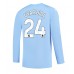 Manchester City Josko Gvardiol #24 Hemma matchtröja 2023-24 Långärmad Billigt